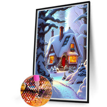 Load image into Gallery viewer, Diamond Painting - Full Round - snow House (40*60CM)