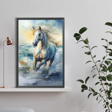 Load image into Gallery viewer, Diamond Painting - Full Round - white horse (40*60CM)
