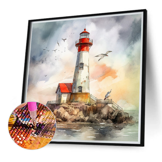 Diamond Painting - Full Round - lighthouse (40*40CM)