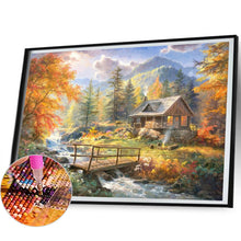 Load image into Gallery viewer, Diamond Painting - Full Round - countryside mountains (50*40CM)