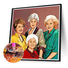 Load image into Gallery viewer, Diamond Painting - Full Round - golden girl (40*40CM)
