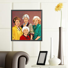 Load image into Gallery viewer, Diamond Painting - Full Round - golden girl (40*40CM)