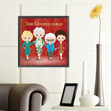 Load image into Gallery viewer, Diamond Painting - Full Round - golden girl (40*40CM)