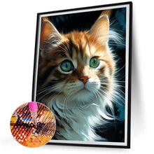 Load image into Gallery viewer, AB Diamond Painting - Full Square - cat cat (30*40CM)