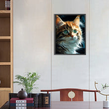 Load image into Gallery viewer, AB Diamond Painting - Full Square - cat cat (30*40CM)