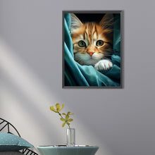 Load image into Gallery viewer, AB Diamond Painting - Full Square - cat cat (30*40CM)