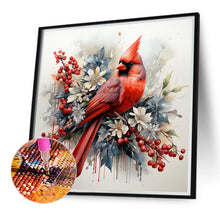 Load image into Gallery viewer, Diamond Painting - Full Round - cardinal on tree branch (40*40CM)