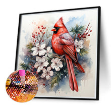 Load image into Gallery viewer, Diamond Painting - Full Round - cardinal on tree branch (40*40CM)