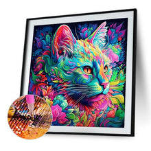 Load image into Gallery viewer, AB Diamond Painting - Full Round - cat cat (40*40CM)