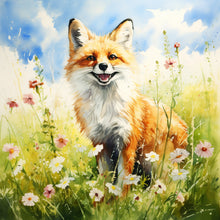 Load image into Gallery viewer, Diamond Painting - Full Round - Daisy and Fox (40*40CM)