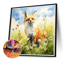 Load image into Gallery viewer, Diamond Painting - Full Round - Daisy and Fox (40*40CM)