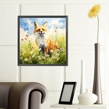 Load image into Gallery viewer, Diamond Painting - Full Round - Daisy and Fox (40*40CM)