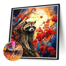 Load image into Gallery viewer, Diamond Painting - Full Round - Red grape and civet cat (40*40CM)