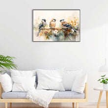 Load image into Gallery viewer, Diamond Painting - Full Round - Beautiful bird flying on the branch (40*60CM)