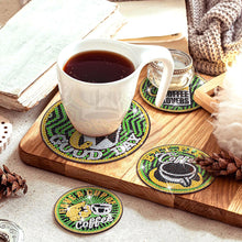 Load image into Gallery viewer, 8PCS Diamond Painting Coasters Kits Acrylic Full Drill Coaster (Coffee)