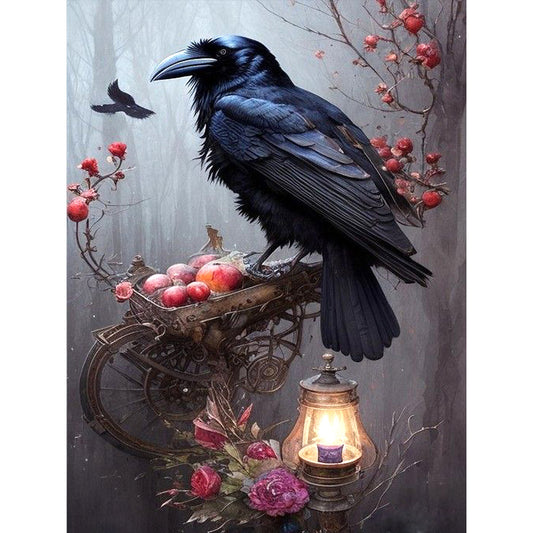 AB Diamond Painting - Full Square - crow (30*40CM)