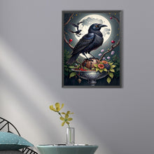 Load image into Gallery viewer, AB Diamond Painting - Full Square - crow (30*40CM)