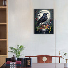 Load image into Gallery viewer, AB Diamond Painting - Full Square - crow (30*40CM)