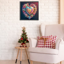 Load image into Gallery viewer, Diamond Painting - Partial Special Shaped - heart of darkness (30*30CM)