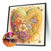 Load image into Gallery viewer, Diamond Painting - Partial Special Shaped - Aesthetic heart (30*30CM)