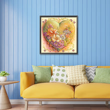 Load image into Gallery viewer, Diamond Painting - Partial Special Shaped - Aesthetic heart (30*30CM)