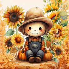 Load image into Gallery viewer, Diamond Painting - Full Round - Harvest and Dolls (40*40CM)