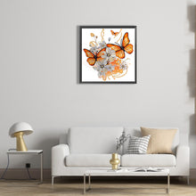 Load image into Gallery viewer, Diamond Painting - Partial Special Shaped - Butterfly (30*30CM)