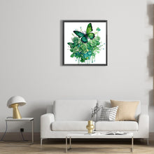 Load image into Gallery viewer, Diamond Painting - Partial Special Shaped - Butterfly (30*30CM)