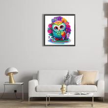 Load image into Gallery viewer, Diamond Painting - Partial Special Shaped - owl (30*30CM)