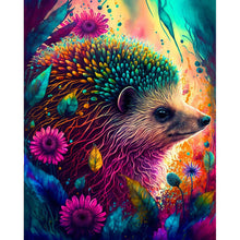 Load image into Gallery viewer, Diamond Painting - Full Round - color hedgehog (40*50CM)