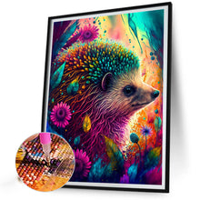 Load image into Gallery viewer, Diamond Painting - Full Round - color hedgehog (40*50CM)