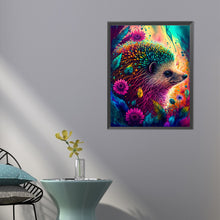 Load image into Gallery viewer, Diamond Painting - Full Round - color hedgehog (40*50CM)