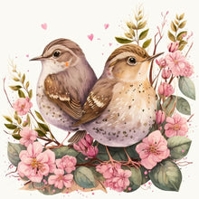 Load image into Gallery viewer, Diamond Painting - Full Round - Flowers and birds (40*40CM)