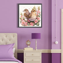 Load image into Gallery viewer, Diamond Painting - Full Round - Flowers and birds (40*40CM)