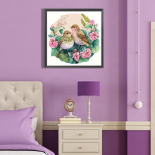 Load image into Gallery viewer, Diamond Painting - Full Round - Flowers and birds (40*40CM)