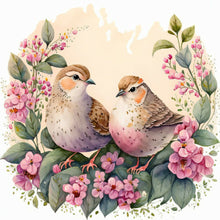 Load image into Gallery viewer, Diamond Painting - Full Round - Flowers and birds (40*40CM)