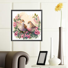 Load image into Gallery viewer, Diamond Painting - Full Round - Flowers and birds (40*40CM)