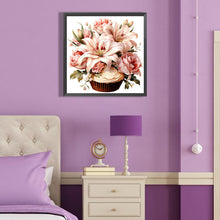 Load image into Gallery viewer, Diamond Painting - Full Round - Lily Cupcakes (40*40CM)