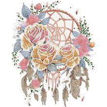 Load image into Gallery viewer, Diamond Painting - Partial Special Shaped - Dreamcatcher (30*30CM)