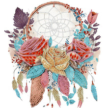 Load image into Gallery viewer, Diamond Painting - Partial Special Shaped - Dreamcatcher (30*30CM)