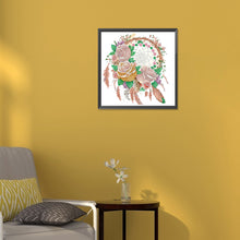 Load image into Gallery viewer, Diamond Painting - Partial Special Shaped - Dreamcatcher (30*30CM)