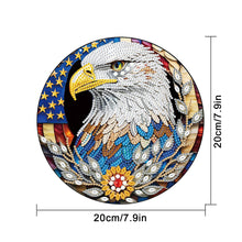 Load image into Gallery viewer, Special Shaped Crystal Painting Wreath Kit Magic Cat Acrylic Peacock Flaming Cat