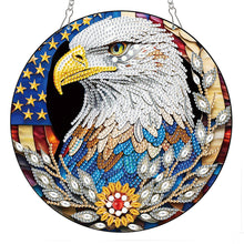 Load image into Gallery viewer, Special Shaped Crystal Painting Wreath Kit Magic Cat Acrylic Peacock Flaming Cat