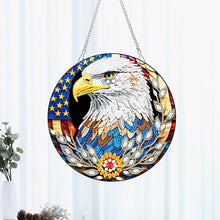 Load image into Gallery viewer, Special Shaped Crystal Painting Wreath Kit Magic Cat Acrylic Peacock Flaming Cat