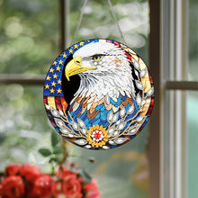 Load image into Gallery viewer, Special Shaped Crystal Painting Wreath Kit Magic Cat Acrylic Peacock Flaming Cat