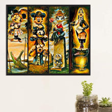 Load image into Gallery viewer, Diamond Painting - Full Round - Mickey Mouse and his friends (60*50CM)
