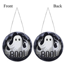 Load image into Gallery viewer, Double Sided Diamond Art Painting Diamond Painting Suncatcher (halloween ghost)