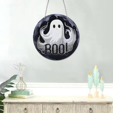 Load image into Gallery viewer, Double Sided Diamond Art Painting Diamond Painting Suncatcher (halloween ghost)