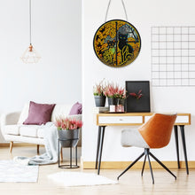 Load image into Gallery viewer, Double Sided Diamond Art Painting Diamond Painting Suncatcher (black cat)