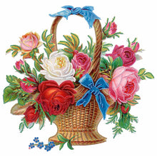 Load image into Gallery viewer, Diamond Painting - Partial Special Shaped - flower basket (40*40CM)